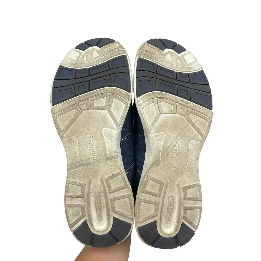 Johnnie-O Mens Navy Lightweight‎ Comfort Walking Sneakers Size 9.5